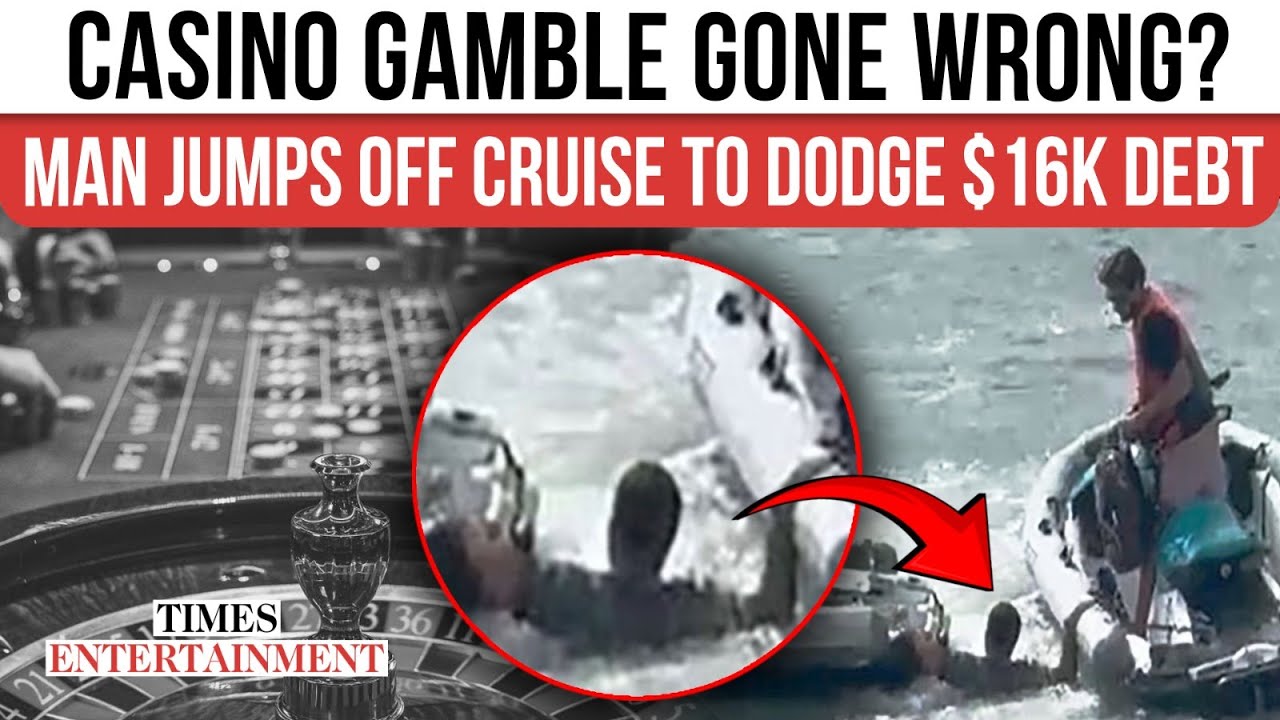 Man Jumps Off Cruise to Avoid $16K Gambling Debt: Rescued in SHOCKING Jet Ski Operation | WATCH