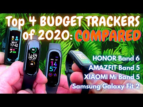 Best Budget Trackers Compared: Honor Band 6 | Samsung Galaxy Fit 2 | Amazfit Band 5 | Mi Band 5