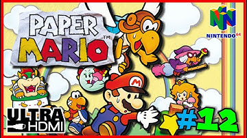 PAPER MARIO 64 [N64 UltraHDMI] Walkthrough Part 12 - CHAPTER 3 Side Quests