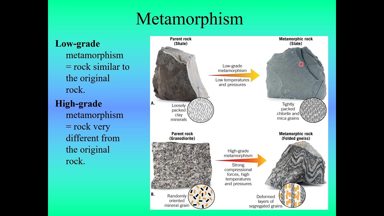 Metamorphic Grade 8 Metamorphic Minerals And Metamorphic Rocks