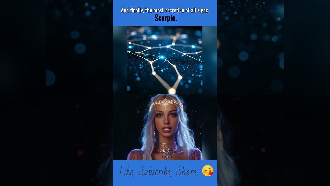 The Most Secretive Zodiac Sign 😳♏ Hidden Truth Revealed