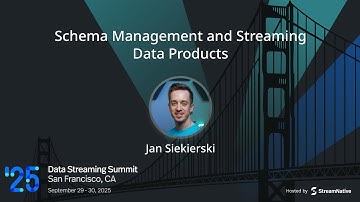 [Streaming Lakehouse] Schema Management and Streaming Data Products