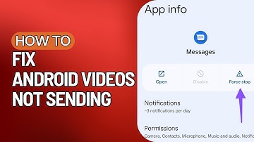 How To FIX Android Videos Not Sending! (2023)