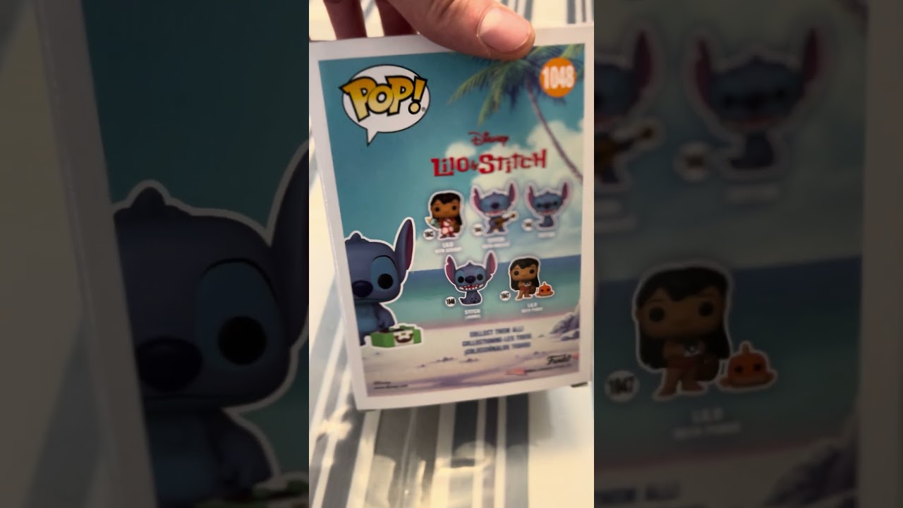 Stitch Spinning Vinyl Vibes 🎶💙 #shorts