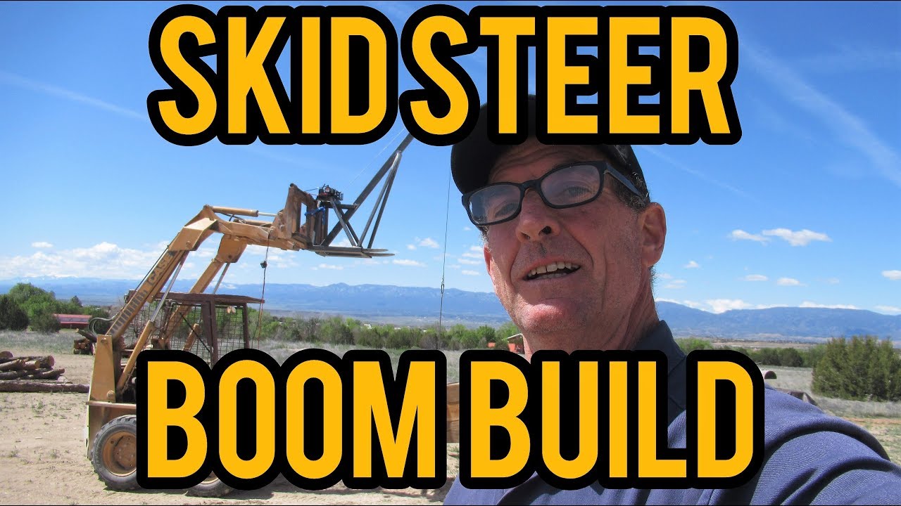 Skid Steer Boom Build YouTube