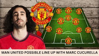 Man United Transfer News  || Man United Possible Lineup with Marc Cucurella || Transfers Rumour