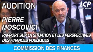 Pierre Moscovici : rapport sur la situation et les perspectives des finances publiques - 29/06/2023