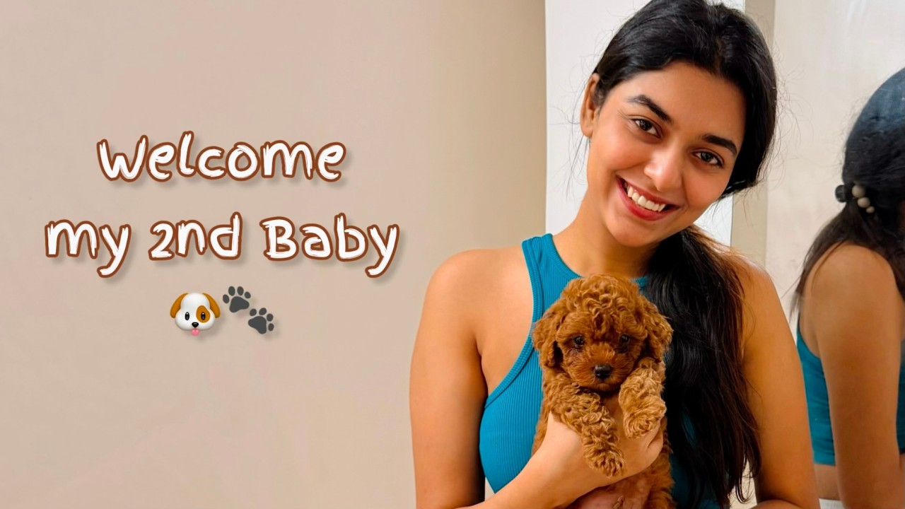 First Day with my new puppy 🐶 | Vlog 50 - YouTube
