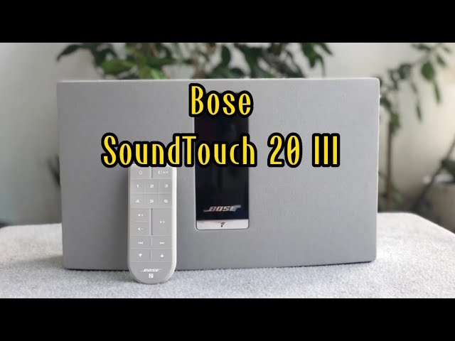 Bose Soundtouch 20 III - Nghe hay bày đẹp decor phòng cực xịn