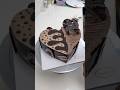 Chocolate heart cake decorating ideas #heaetcake #chocolatecake #newcake #heartshapecake #video