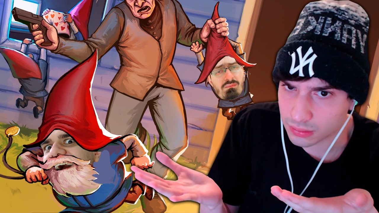 ESSE JOGO DE GNOMOS LADRÕES É MUITO DIVERTIDO!! (OS GURI CHORARAM DE TANTO RIR KKKKKKKK)