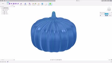 Fusion 360 Pumpkin T-Spline Tutorial