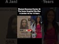 Woman become doctor at the same hospital she was a janitor #shorts
