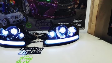 Mk1 Audi TT custom sequential headlights