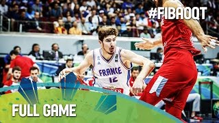 France v Turkey - Full Game - 2016 FIBA Olympic Qualifying Tournament