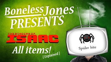 Binding of Isaac items: Spider bite