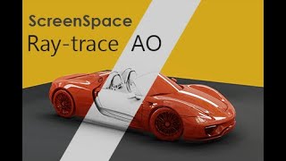 Screen Space Ray trace AO Unity