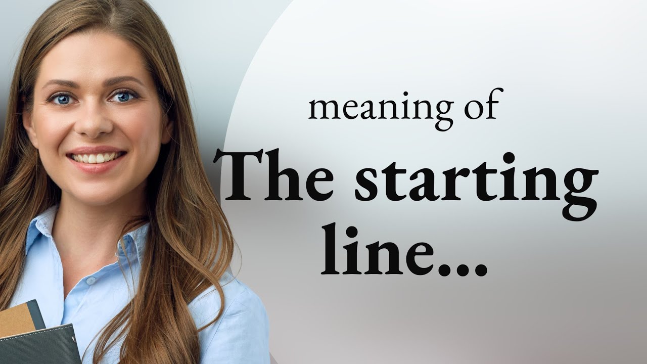 The Starting Line: A Journey into English Phrases