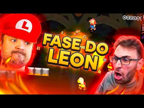 Leon tirou o Edu do sério no Mario !!!