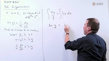 Linear Algebra 15: Eigenvalues and eigenvectors of a function (Ch6 Pr2)