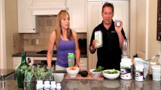 Linda Cohn sharing her secret arsenal recipe on the Alkaline Diet