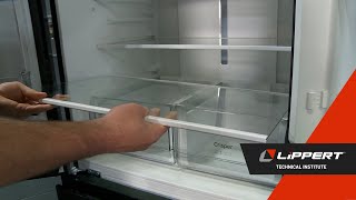 Refrigerator Crisper Drawer Glass Cover Replacement on FCR16ACGFA Furrion Refrigerator V1
Need to replace the crisper drawer glass cover in your Furrion refrigerator? This step-by-step guide walks you through the process of replacing the glass cover on the FCR16ACGFA model, making it easy to complete the job with basic tools.
In this video, you’ll learn how to:
- Access the crisper area inside your RV refrigerator
- Locate and remove the shelf retainer
- Safely remove the damaged or broken glass cover
- Install a new glass cover and properly align it on the support brackets
- Reattach the shelf retainer and ensure it is secure
Whether youre performing routine maintenance or replacing a cracked cover, this tutorial will help you handle the task quickly and correctly. We’ll also point out tips to avoid stripping screws and to make sure the new shelf is properly seated.
This replacement process requires only a Phillips #2 bit or a 5/16-inch socket, making it an easy repair for most RV owners. Keep your RV refrigerator organized and functioning efficiently with a properly installed crisper cover.
Shop our store at https://www.lippert.com/rv-camping/appliances/refrigerators
For technical resources and support, visit https://support.lci1.com/, and don’t forget to subscribe to our channel!
#rvfridge #lippert #furrion #furrionfridge Refrigerator Crisper Drawer Glass Cover Replacement on FCR16ACGFA Furrion Refrigerator V1