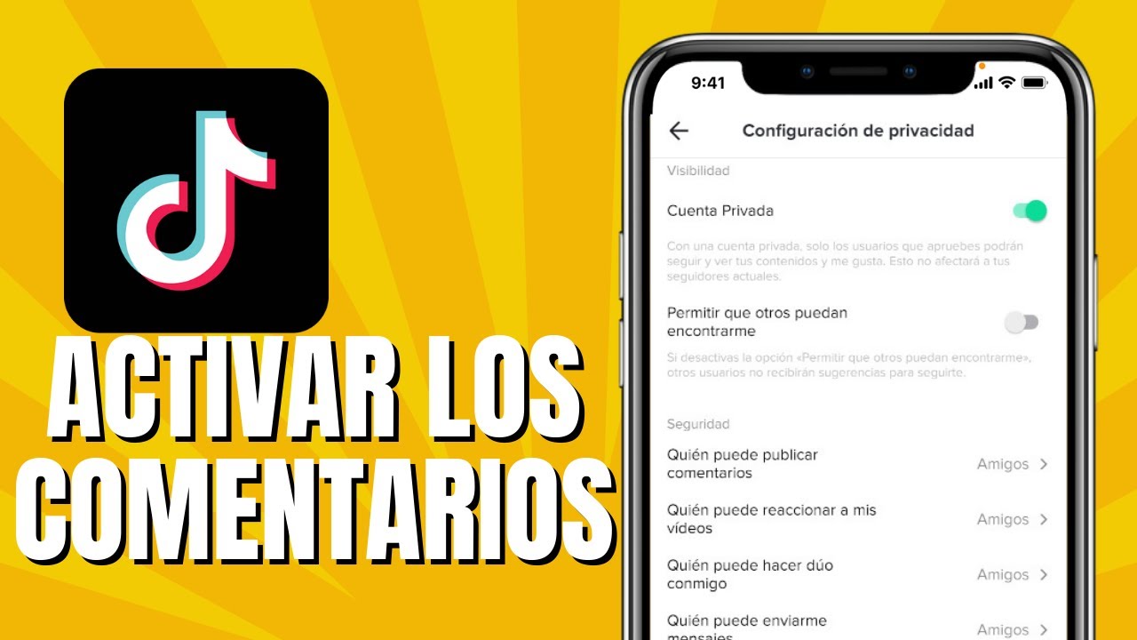 C mo Activar Los Comentarios En Tiktok 2023 YouTube