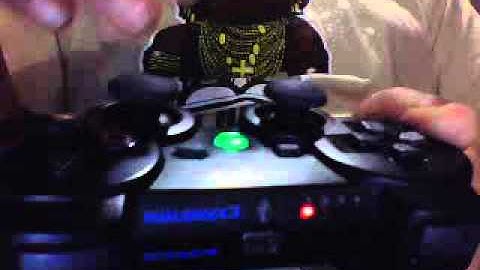 PS3 contoller mod green led