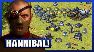 Red Alert 2 | American Hannibal | (7 vs 1 + Superweapons)
