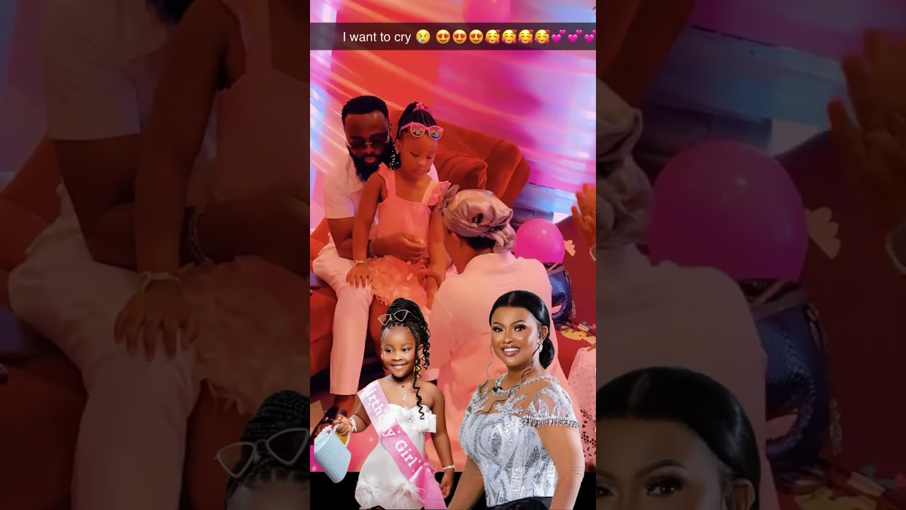 Moment Nana Ama Mcbrown went down on her knees to pray for her daughter Maxin ather birthday party