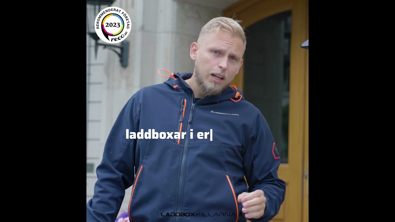 Laddbox Zaptec Pro som installerade i Göteborg zaptec 1 a