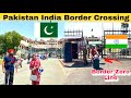 Pakistan india wagah border crossing   immigration back home from pakistan  punjabi jatha 