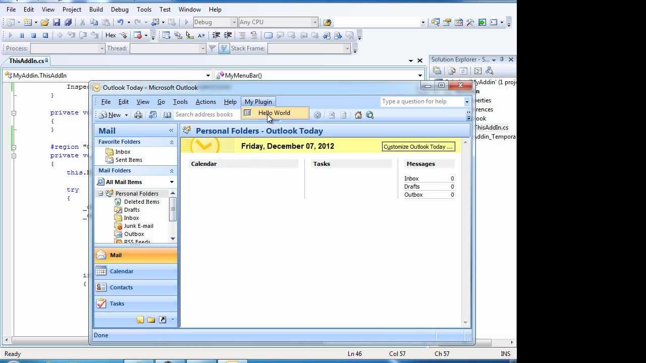 How To Develop An MS Outlook Plugin Outlook Addin Development Outlook How To Develop An MS Outlook Plugin Outlook Addin Development Outlook