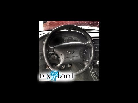 How to remove steering wheel + AIRBAG Ford Mustang - Dr.Volant