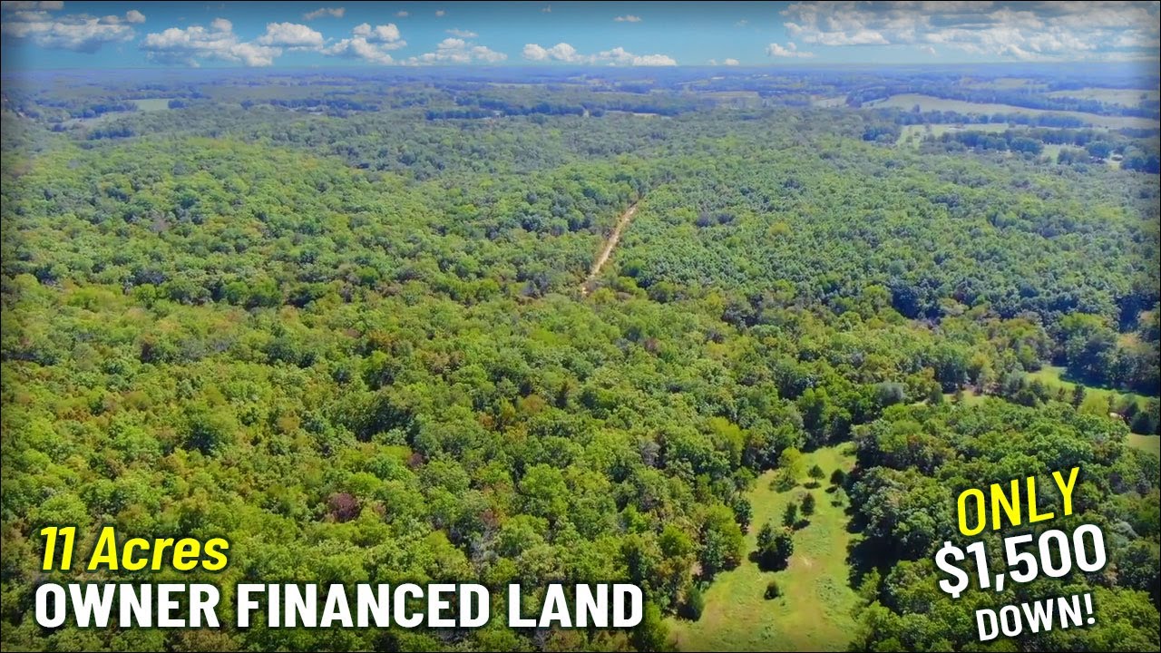 1,500 Down 11 Acres Owner Financed Land for Sale in Missouri