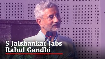 "Ab Main Kya Kahoon...": S Jaishankar
