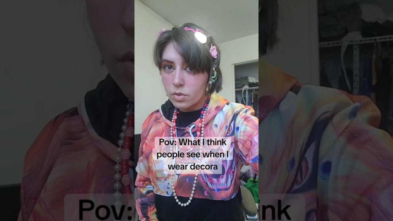 Femboy Wears Decora In Public #decora #cosplay #jfashion