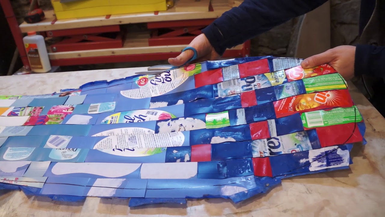 DIY Snowboard Base From Recycled Material Experiment 1 YouTube