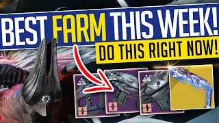 Destiny 2 | BEST FARM THIS WEEK! (DO THIS NOW!) - Double Loot, GUARANTEED Deepsight Weapons & More!