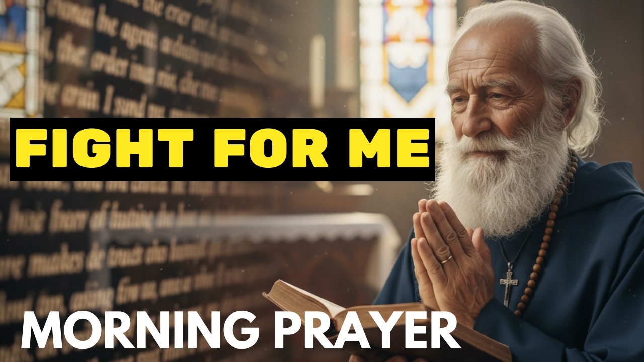 Let God Take Control and Fight for You | A Very Blessed Morning Prayer
