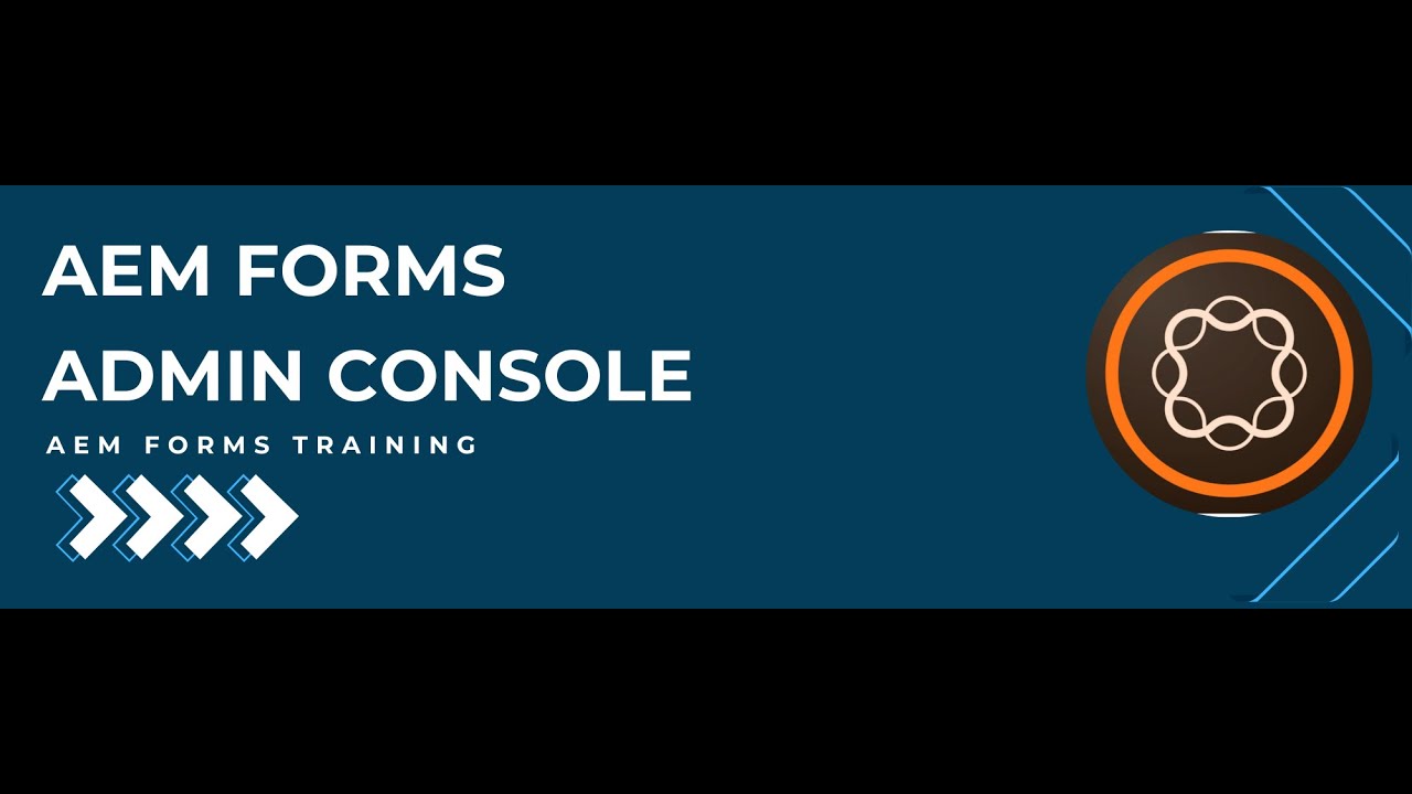 Adobe Experience Manager Forms Admin console