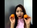 141116 / 16:37 PM KST - AOA Official Line Video Message (Seolhyun)