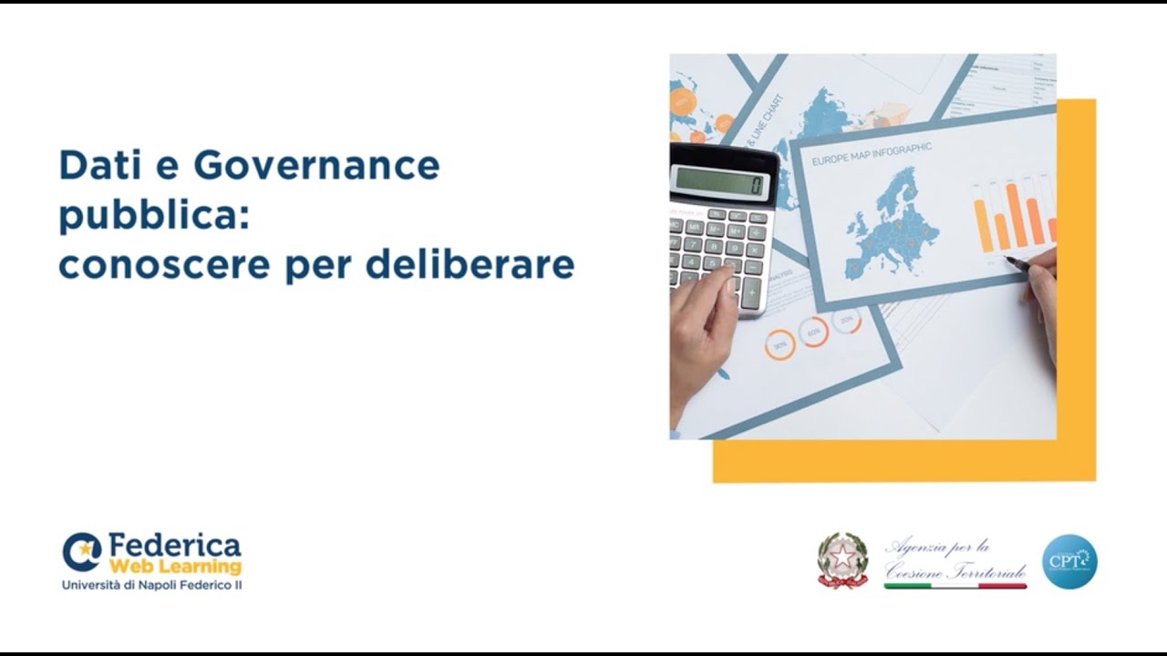 Dati e Governance pubblica: conoscere per deliberare - Presentazione del programma