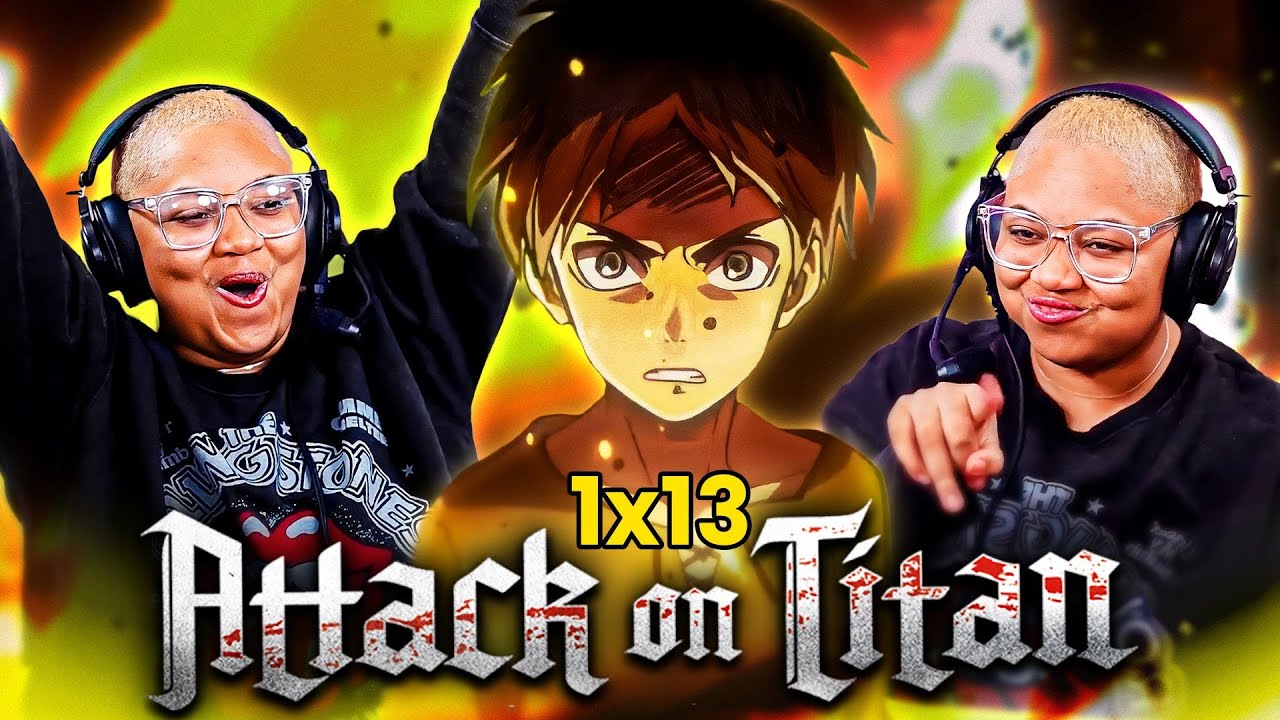 *Anime Noob* MY FIRST ANIME EVER! | Attack on Titan 1x13 | Reaction