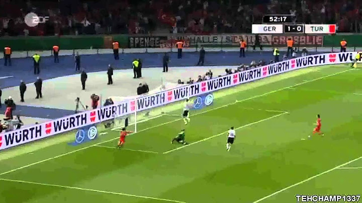 Deutschland 3 - 0 Türkei EM-Qualifikationsspiel 2010 - Highlights 08 10 2010   HD