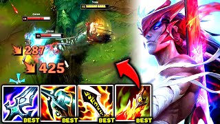YONE TOP IS PERFECT TO 100% ERASE EVERYONE (AND CARRY 1V5 👌) - S13 Yone TOP Gameplay Guide