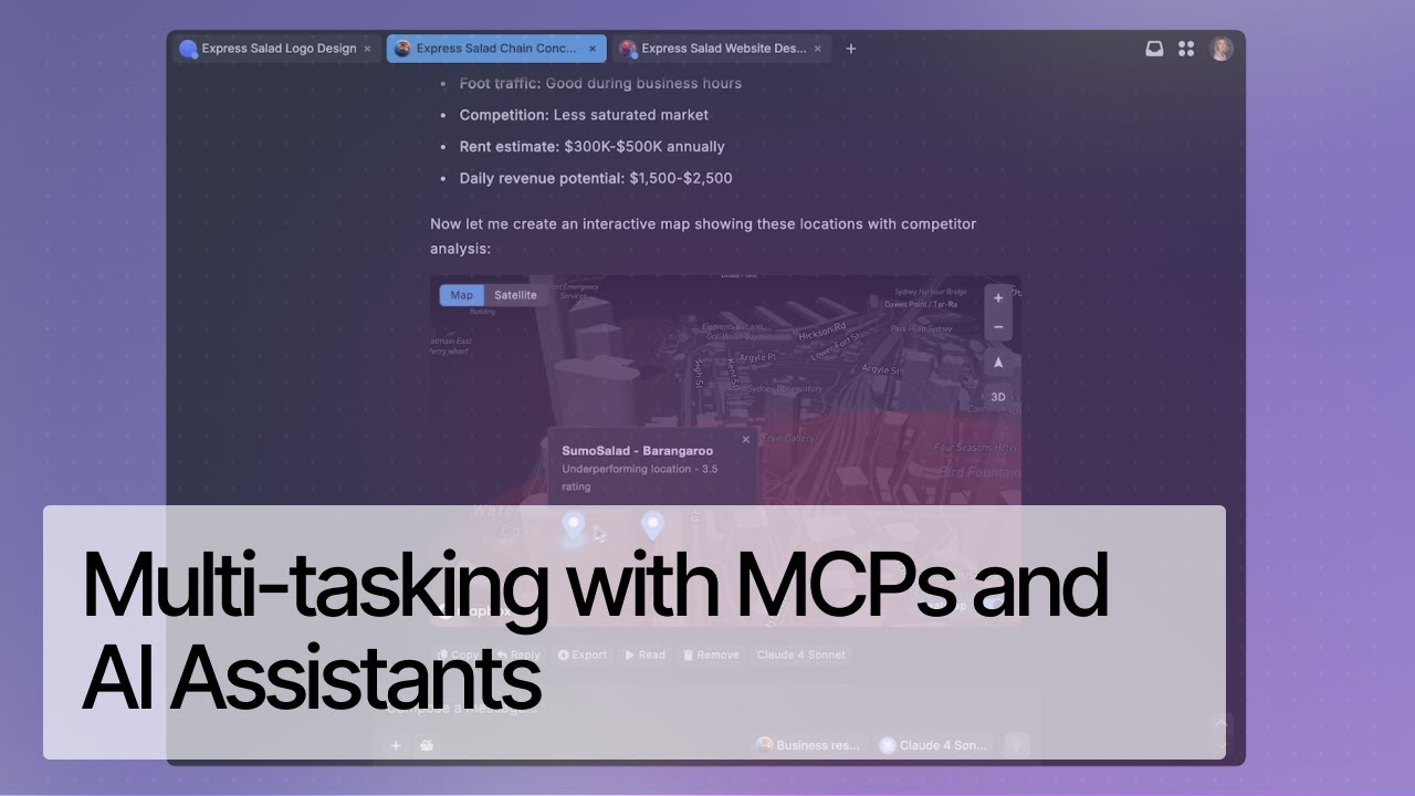 Tutorial: Multi-tasking with MCPs and Agentic AI Assistants - YouTube