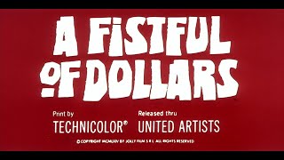 Pour une poignée de dollars (A Fistful of Dollars / Per un pugno di dollari - 1964) - BA 1966 HD VA