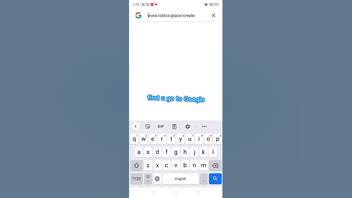 HOW TO CREATE GAME ROBLOX ON(ANDROID)