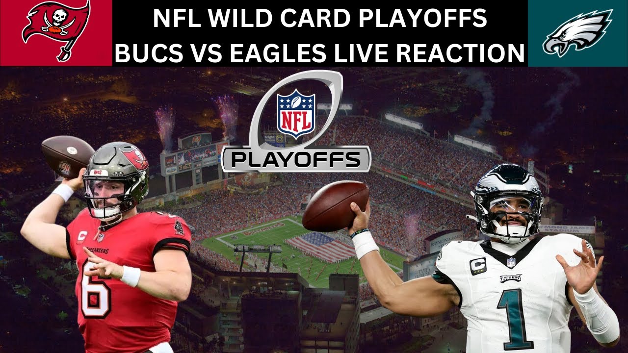 Bucs Vs Eagles Playoffs Live Reaction!!! YouTube
